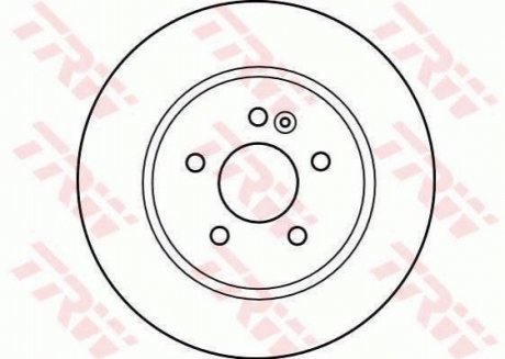 Диск тормозной TRW DF4150 (фото 1)