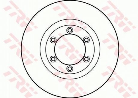 Гальмівний диск TRW DF4168 (фото 1)