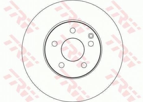 Диск тормозной TRW DF4261 (фото 1)