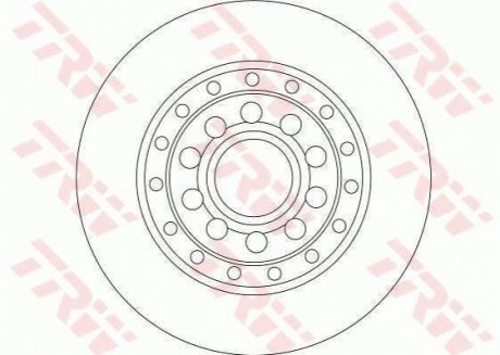 Диск тормозной TRW DF4269 (фото 1)