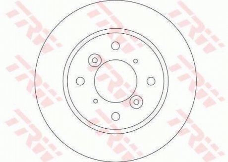 Гальмівний диск TRW DF4435 (фото 1)