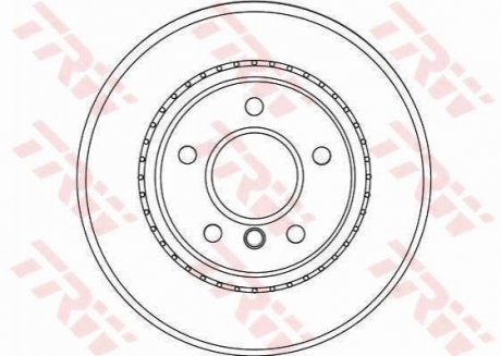 Диск тормозной TRW DF4450 (фото 1)