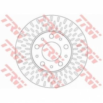 Диск тормозной TRW DF4771S (фото 1)