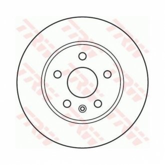 Диск тормозной TRW DF4995S (фото 1)