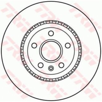 Гальмівний диск TRW DF6113S (фото 1)