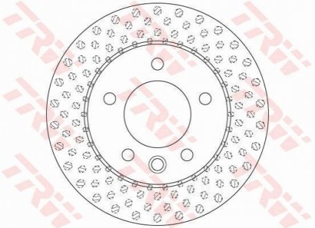Гальмівний диск TRW DF6194S (фото 1)