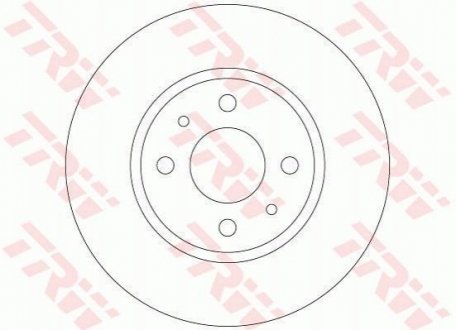 Гальмівний диск TRW DF6231 (фото 1)
