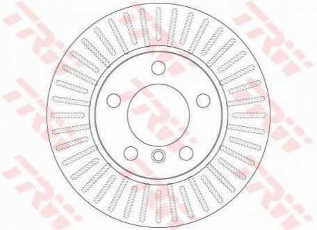 Гальмівний диск TRW DF6255 (фото 1)
