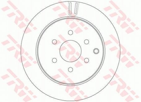 Гальмівний диск TRW DF6289 (фото 1)