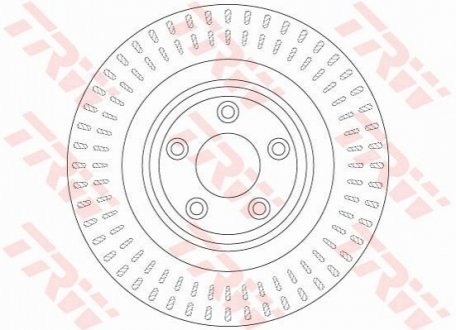 Гальмівний диск TRW DF6295 (фото 1)