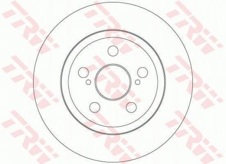 Гальмівний диск TRW DF6331 (фото 1)