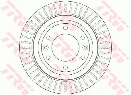 Гальмівний диск TRW DF6350 (фото 1)