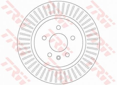 Гальмівний диск TRW DF6371 (фото 1)
