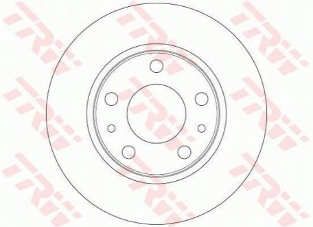 Гальмівний диск TRW DF6412 (фото 1)