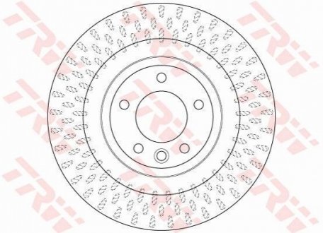 Гальмівний диск TRW DF6528S (фото 1)