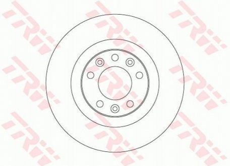 Диск тормозной TRW DF6667 (фото 1)