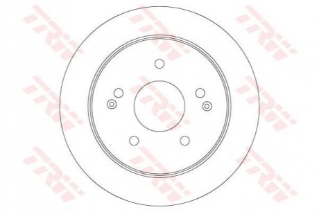 Гальмівний диск TRW DF6879S (фото 1)