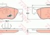 Гальмівні колодки, дискові TRW GDB1212 (фото 1)