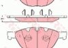 Гальмівні колодки, дискові TRW GDB1558 (фото 1)
