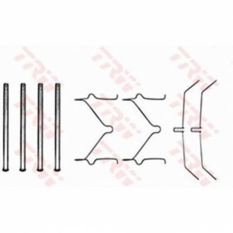 Комплект монтажний колодок TRW PFK208 (фото 1)