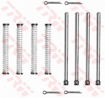Гальмівні колодки (монтажний набір) TRW PFK289 (фото 1)