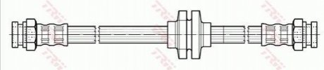 Гальмівний шланг TRW PHA494 (фото 1)
