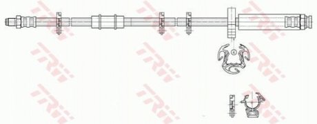 Гальмівний шланг TRW PHB293 (фото 1)