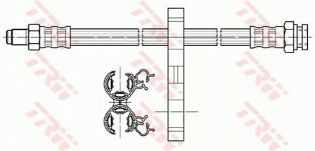 Гальмівний шланг TRW PHB306 (фото 1)