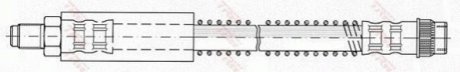 Гальмівний шланг TRW PHB449 (фото 1)