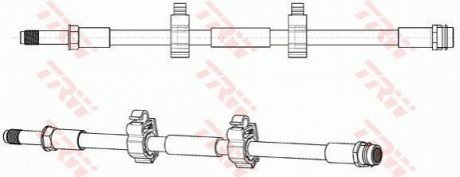 Гальмівний шланг TRW PHB698 (фото 1)