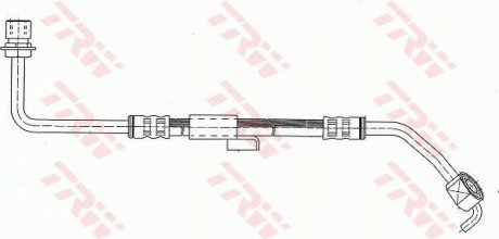 Гальмівний шланг TRW PHD248 (фото 1)