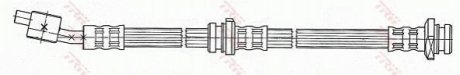 Гальмівний шланг TRW PHD480 (фото 1)