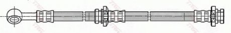 Гальмівний шланг TRW PHD497 (фото 1)