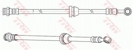 Гальмівний шланг TRW PHD947 (фото 1)