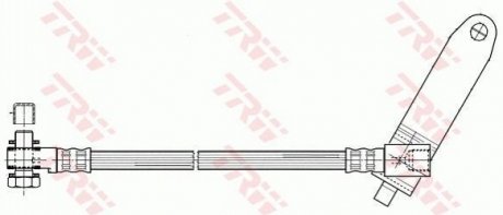 Гальмівний шланг TRW PHD951 (фото 1)