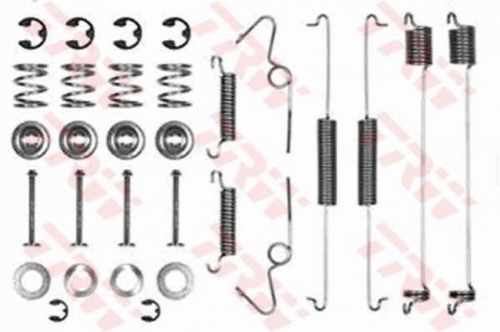 Монтажний набір колодки TRW SFK128 (фото 1)