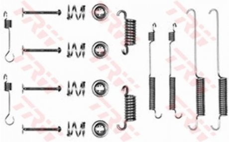 Монтажний комплект колодки TRW SFK88 (фото 1)