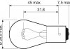 Ліхтар накалу, покажчика повороту. Ліхтар накалу, основная фара. Лампа накалу, сигналу гальмування/ задний габ. огонь. Ліхтар накалу, фонарь сигнала торможения. Лампа накалу, освітлення номерного знаку. Лампа накалива Valeo 032201 (фото 2)