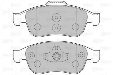 Колодки гальмівні Valeo 301059 (фото 1)