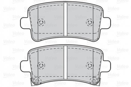 Гальмівні колодки дискові FIRST INSIGNIA A CDTI Valeo 302120 (фото 1)