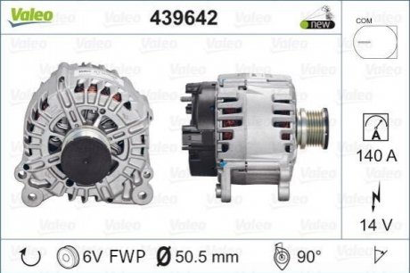 Генератор Valeo 439642 (фото 1)