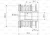 Механізм вільного ходу генератора Valeo 588031 (фото 2)