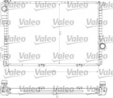 Радиатор, охолодження двигуна Valeo 734277 (фото 1)