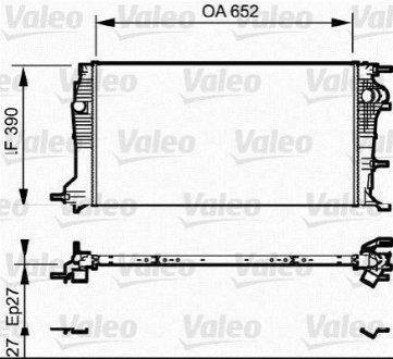 Радиатор Valeo 735182 (фото 1)