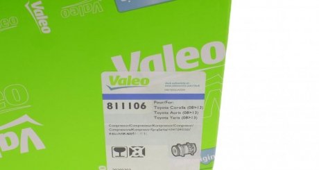 Компресор кондиціонера Valeo 811106 (фото 1)