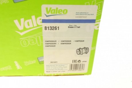 Компрессор Valeo 813261 (фото 1)