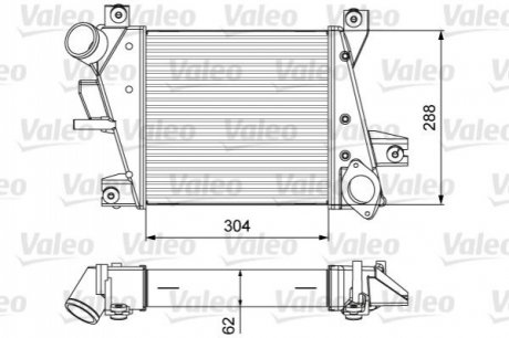 Интеркулер Valeo 818360 (фото 1)