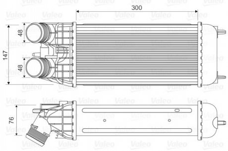 Інтеркулер Valeo 818547 (фото 1)