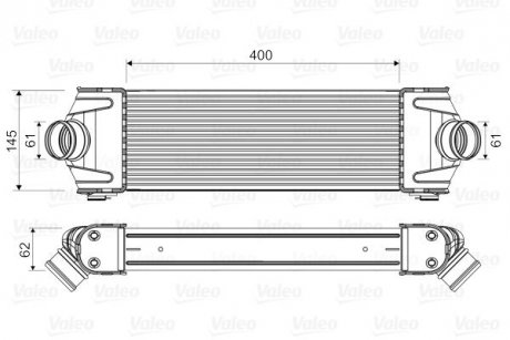 Intercooler. Valeo 818550 (фото 1)