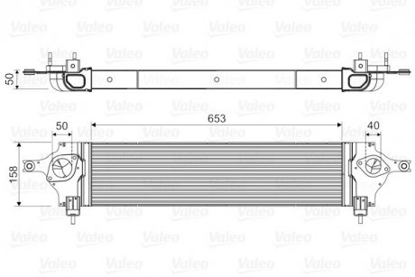 Intercooler. Valeo 818589 (фото 1)